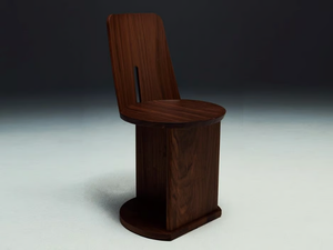 INTERSECTION - Solid wood chair _ La Manufacture